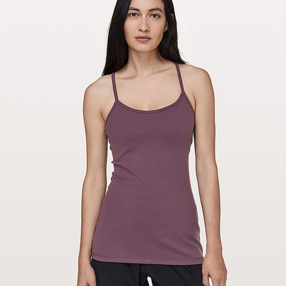 Lululemon Power Y Tank - Teal color, size 10